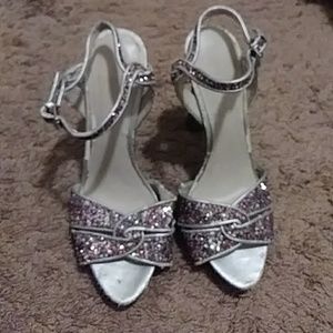 Sparkly heels